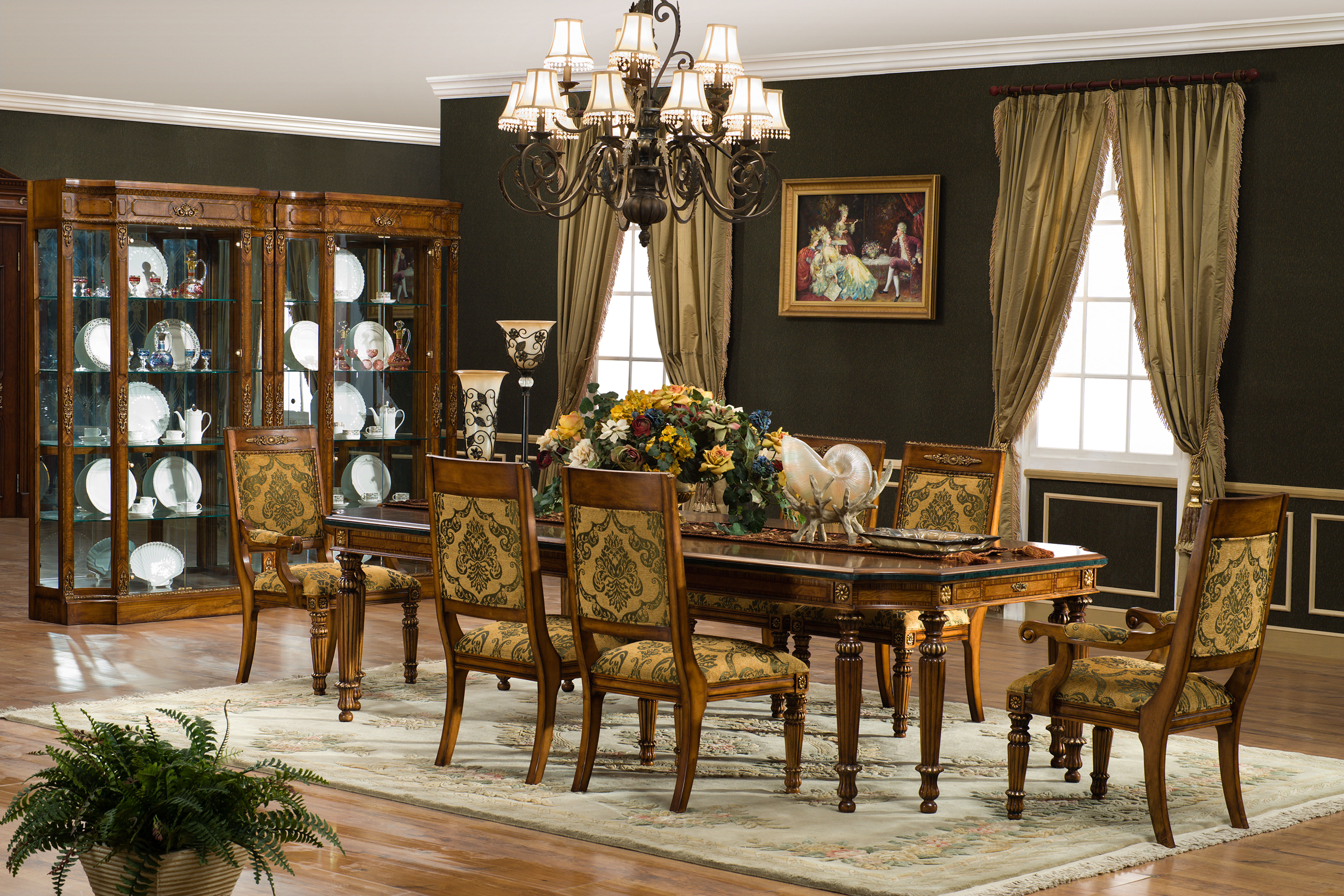 tuscany dining room table