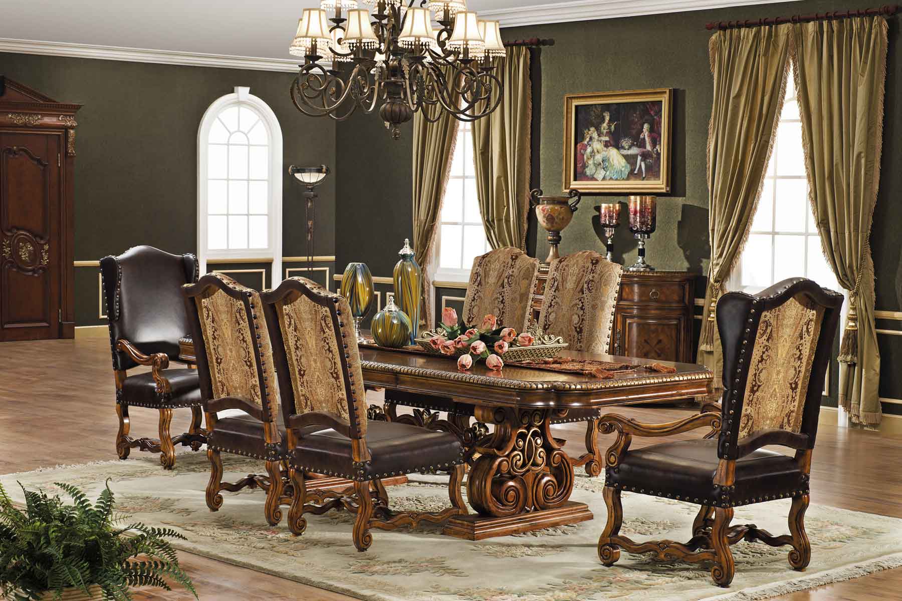 versailles dining room table set